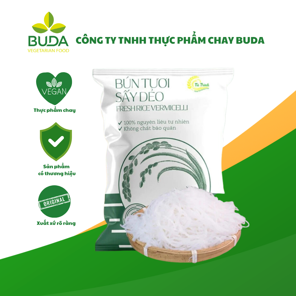 Bún tươi sấy dẻo 300g