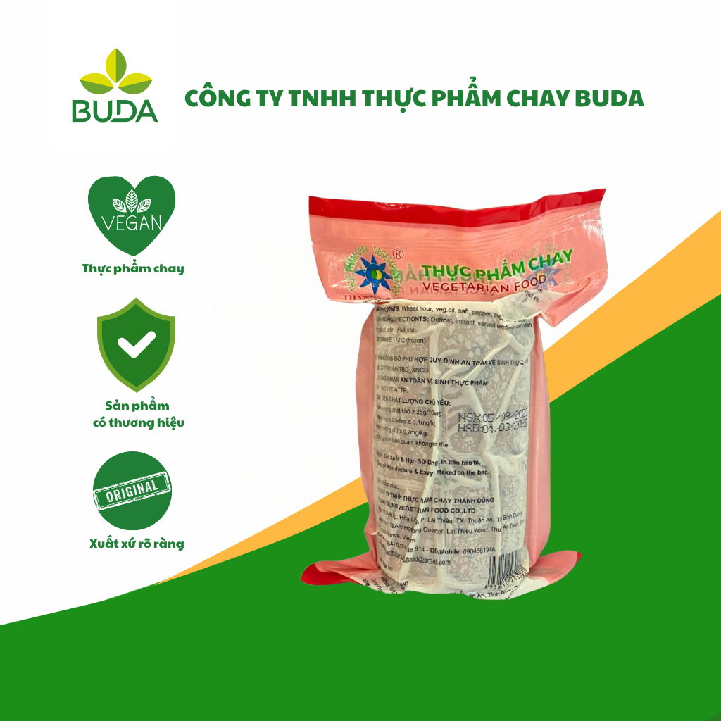 Chả Bò Chay Thanh Dũng 500g – Đậm đà hương vị