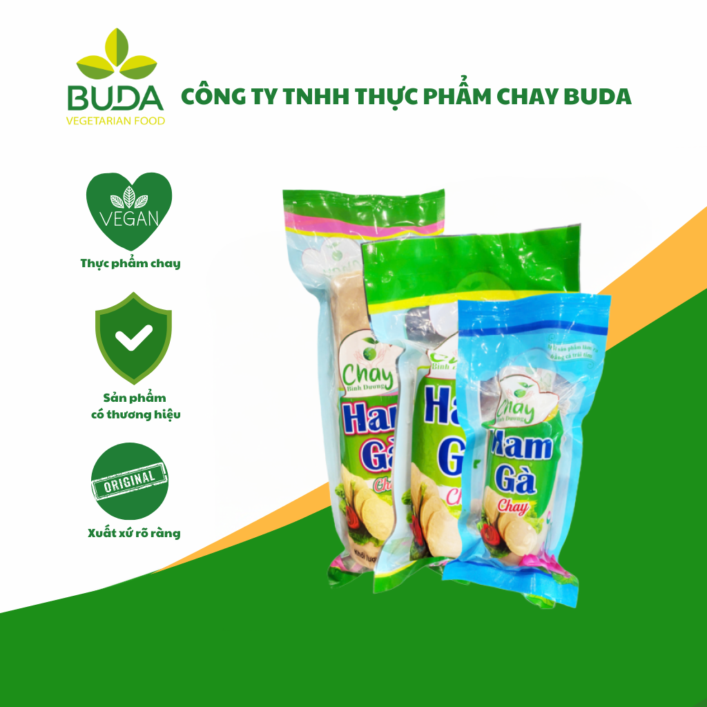 HAM Gà Chay Bình Dương 500g – Thơm ngon, tiện lợi