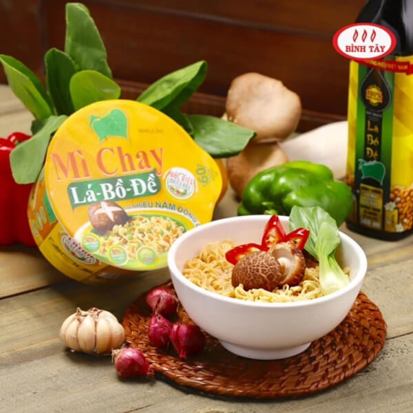 Mì chay lá bồ đề (tô) 80gr