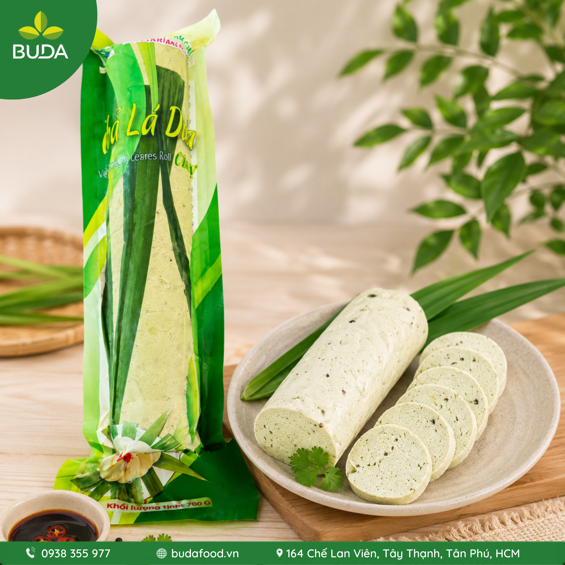 Chả lá dứa chay 650g Thanh Dũng - Thực phẩm BUDA