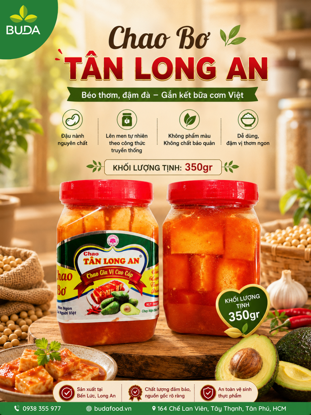 Chao bơ trung 350gr/ hủ - 24 hủ/thùng vui lòng liên hệ hotline 0938.355.977 để có giá tốt nhất cho sỉ, lẻ