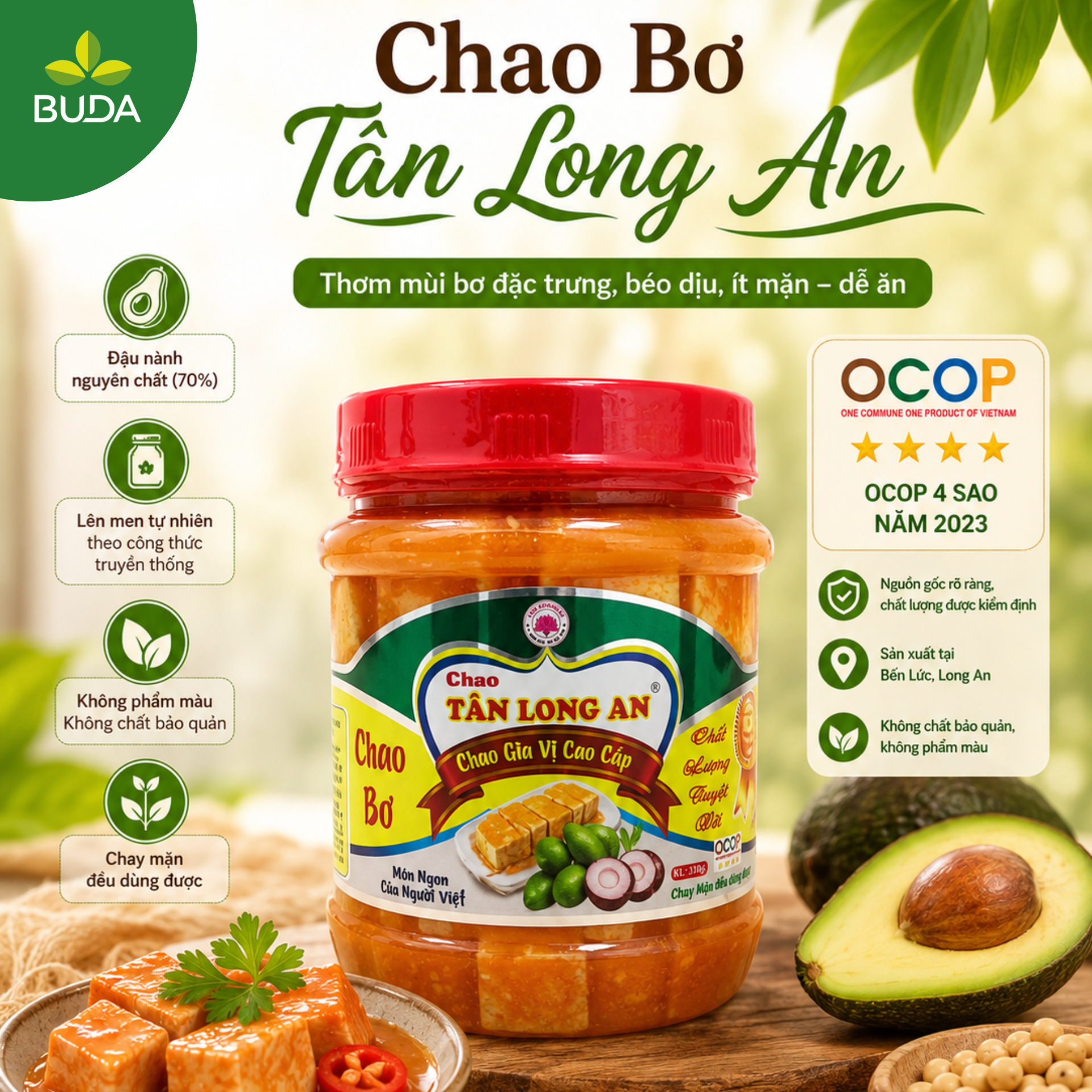 Chao bơ đại 750gr/ hủ - 12 hủ/thùng vui lòng liên hệ hotline 0938.355.977 để có giá tốt nhất cho sỉ, lẻ