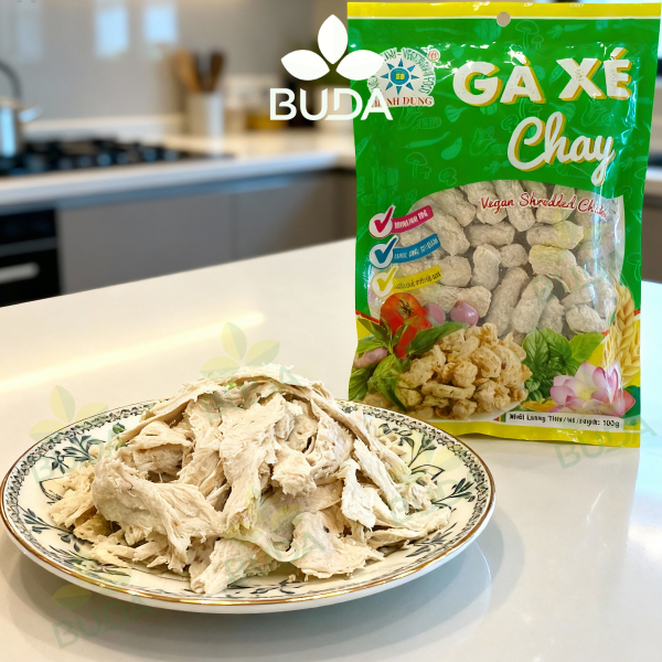 Gà xé chay 100gr Thanh Dũng - Thực phẩm BUDA