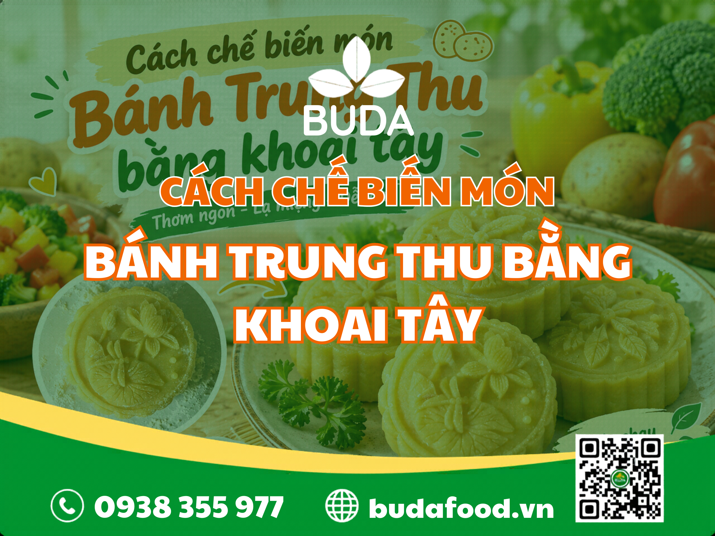 Cách chế biến món bánh trung thu bằng khoai tây đơn giản tại nhà