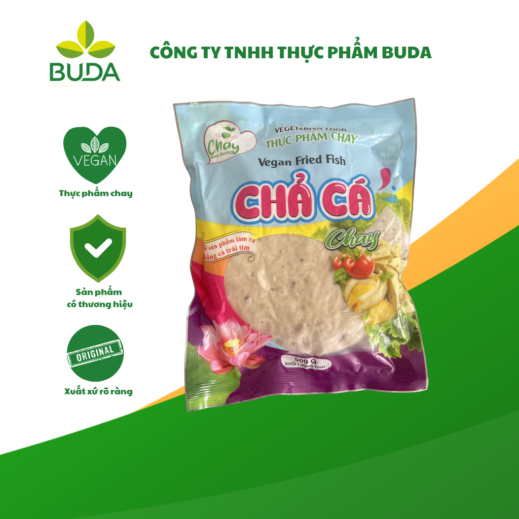Chả cá chay Bình Dương 500g